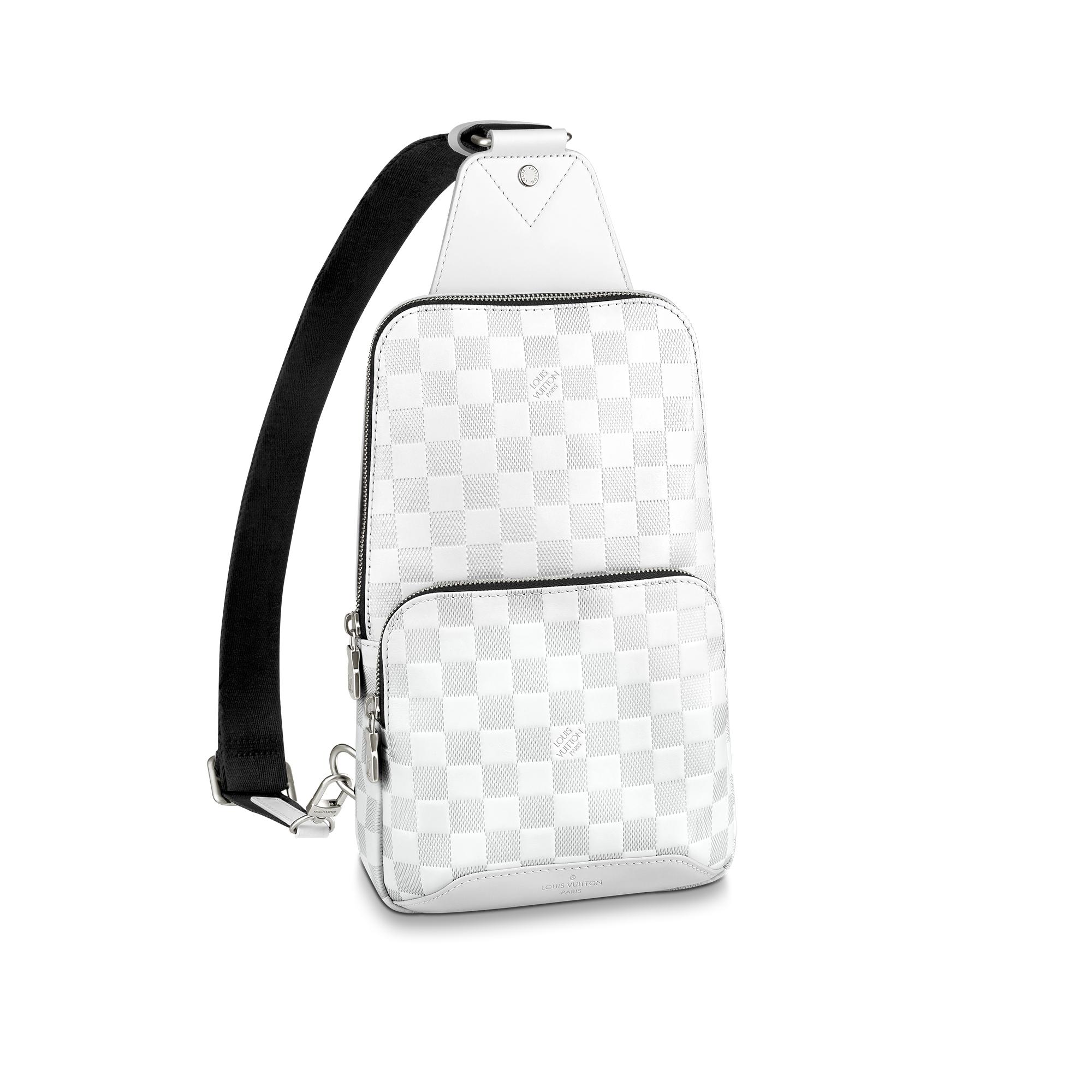 White louis outlet vuitton sling bag